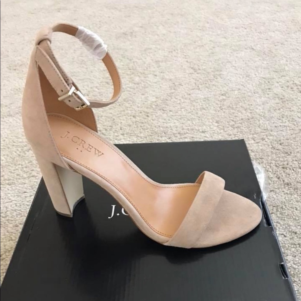 J Crew Suede Sandals